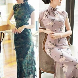 2 Qipao/Cheongsam Dresses